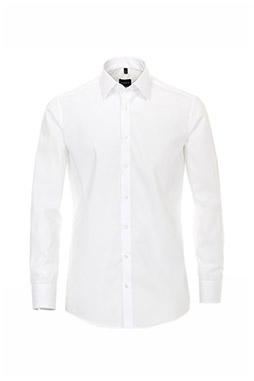 Camisas, Vestir Manga Larga, 109771, BLANCO