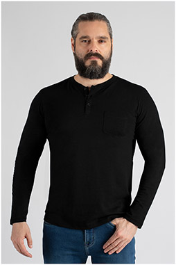 Sport, Camisetas M. Larga, 109827, NEGRO