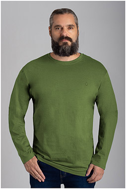 Sport, Camisetas M. Larga, 110593, KAKI