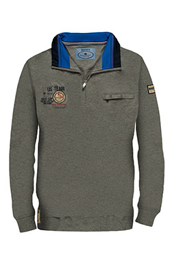Sport, Chaquetas y Sudaderas, 110753, GRIS MEDIO