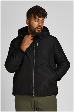 Abrigo, Chaquetones y Piel, 110903, NEGRO