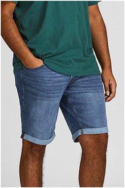 Pantalones, Bermudas, 110987, INDIGO