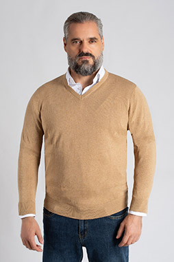 Punto, Jerseys, 111039, CAMEL