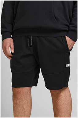 Pantalones, Bermudas, 111210, NEGRO