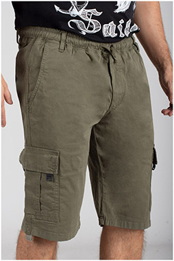 Pantalones, Bermudas, 111495, KAKI