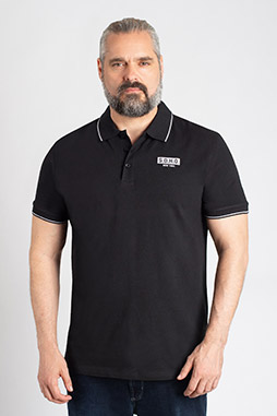 Sport, Polos M. Corta, 111617, NEGRO