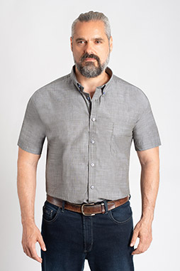 Camisas, Sport Manga Corta, 111623, KAKI