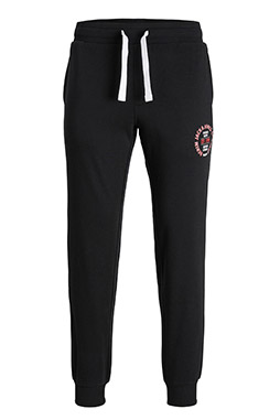 Pantalones, Chandal, 111711, NEGRO