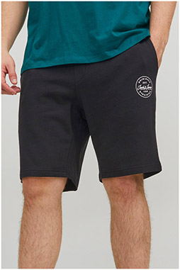 Pantalones, Bermudas, 111915, NEGRO