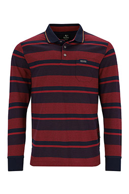 Sport, Polos M. Larga, 112762, GRANATE