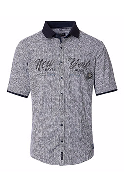 Camisas, Sport Manga Corta, 112940, MARINO