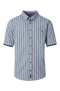 Camisas, Sport Manga Corta, 112951, MARINO