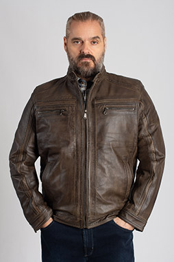 Abrigo, Chaquetones y Piel, 112974, MARRON