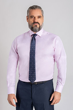 Camisas, Sport Manga Larga, 113072, ROSA