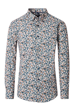 Camisas, Sport Manga Larga, 113077, MARINO