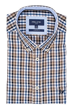 Camisas, Sport Manga Larga, 113148, MARRON