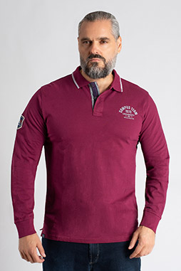 Sport, Polos M. Larga, 113160, GRANATE