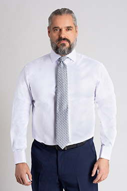 Camisas, Vestir Manga Larga, 113169, BLANCO