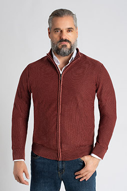 Punto, Jerseys, 113170, BURGONDI