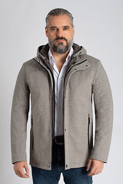 Abrigo, Chaquetones y Piel, 113182, BEIGE