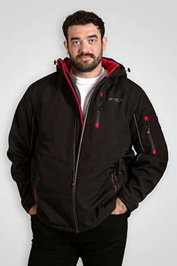 Abrigo, Chaquetones y Piel, 113255, NEGRO