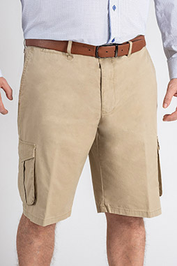 Pantalones, Bermudas, 113269, BEIGE