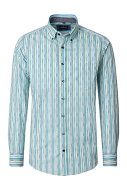 Camisas, Sport Manga Larga, 113310, VERDE