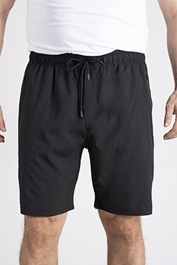 Pantalones, Bermudas, 113353, NEGRO