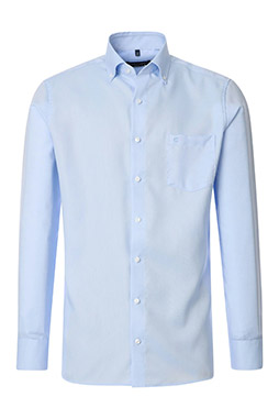 Camisas, Sport Manga Larga, 113384, CELESTE