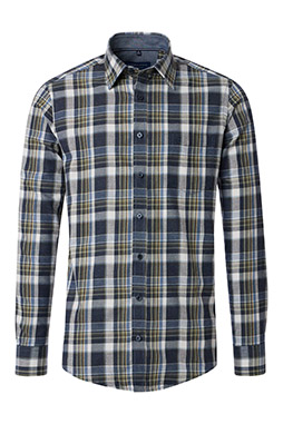 Camisas, Sport Manga Larga, 113386, MARINO