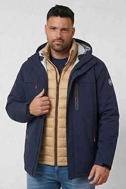 Abrigo, Chaquetones y Piel, 113422, MARINO