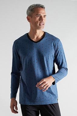 Homewear, Pijama M. Larga, 113484, NOCHE