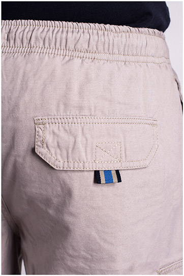 Pantalones, Bermudas, 102540, BEIGE