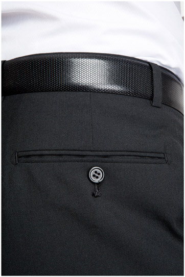 Pantalones, Vestir, 104994, NEGRO