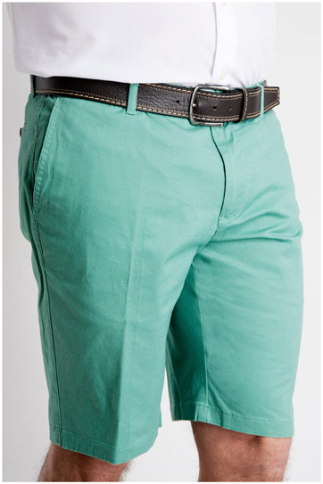 Pantalones, Bermudas, 106808, VERDE