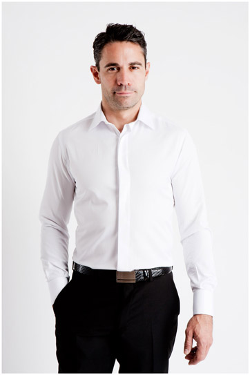 Camisas, Vestir Manga Larga, 106926, BLANCO