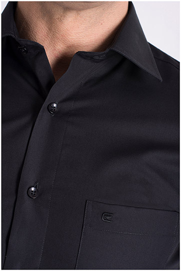 Camisas, Vestir Manga Larga, 106940, NEGRO