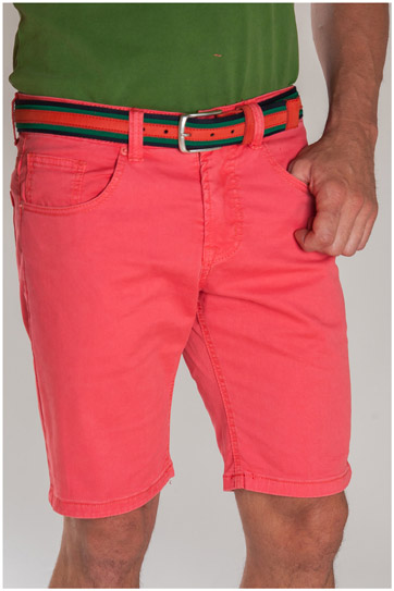 Pantalones, Bermudas, 107296, CORAL