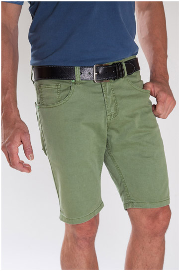 Pantalones, Bermudas, 107296, VERDE