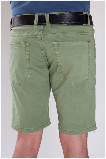 Pantalones, Bermudas, 107296, VERDE