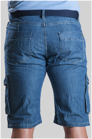 Pantalones, Bermudas, 107307, INDIGO