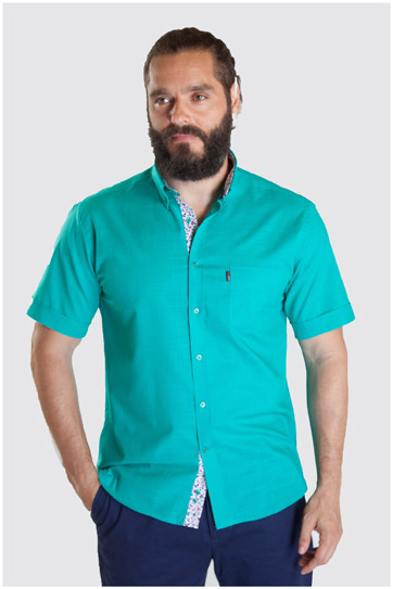 Camisas, Sport Manga Corta, 107328, VERDE