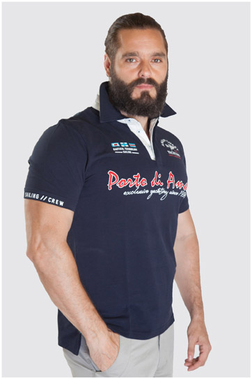 Sport, Polos M. Corta, 107511, MARINO