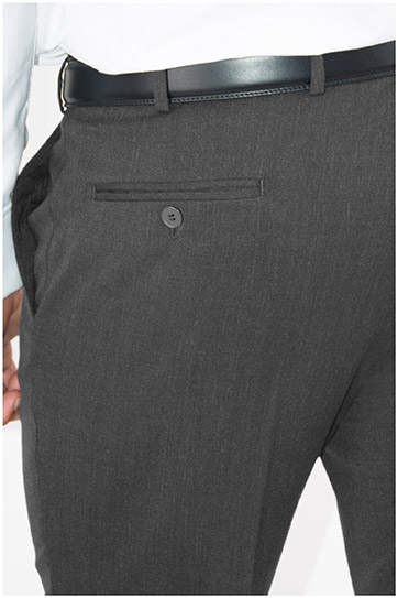 Pantalones, Vestir, 107567, GRIS MEDIO