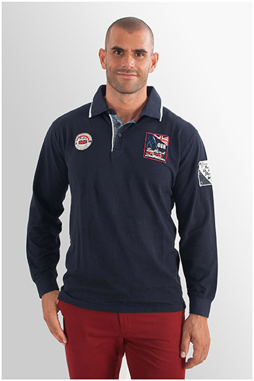 Sport, Polos M. Larga, 107717, MARINO