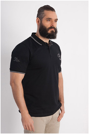 Sport, Polos M. Corta, 107923, NEGRO