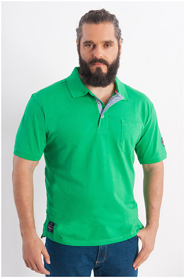 Sport, Polos M. Corta, 107928, VERDE