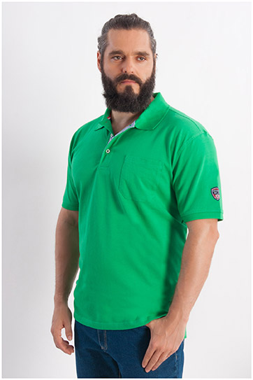 Sport, Polos M. Corta, 107928, VERDE