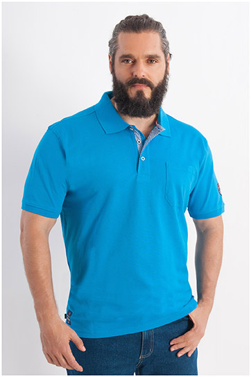 Sport, Polos M. Corta, 107928, COBALTO