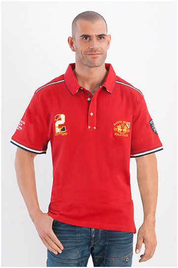 Sport, Polos M. Corta, 107955, ROJO